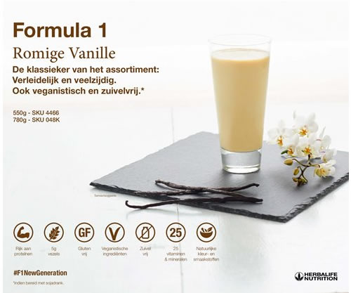 Herbalife Formule 1 shake Café latte
